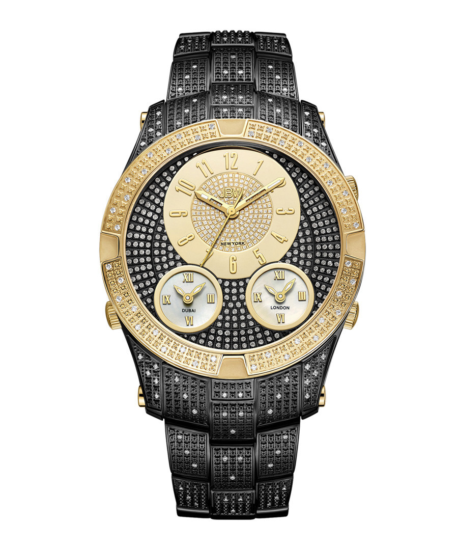 Jet Setter III two-tone & diamond watch Sale - jbw
