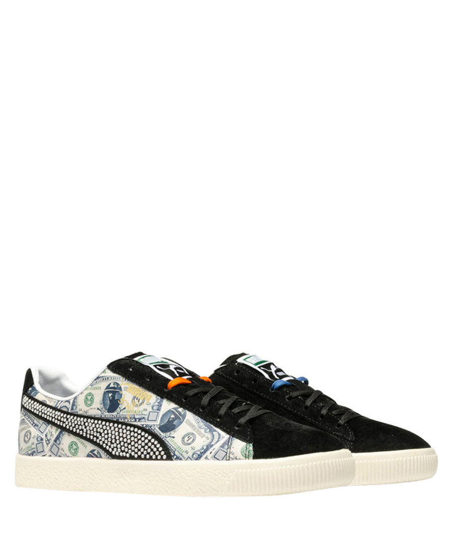 Clyde X black suede sneakers Sale - puma