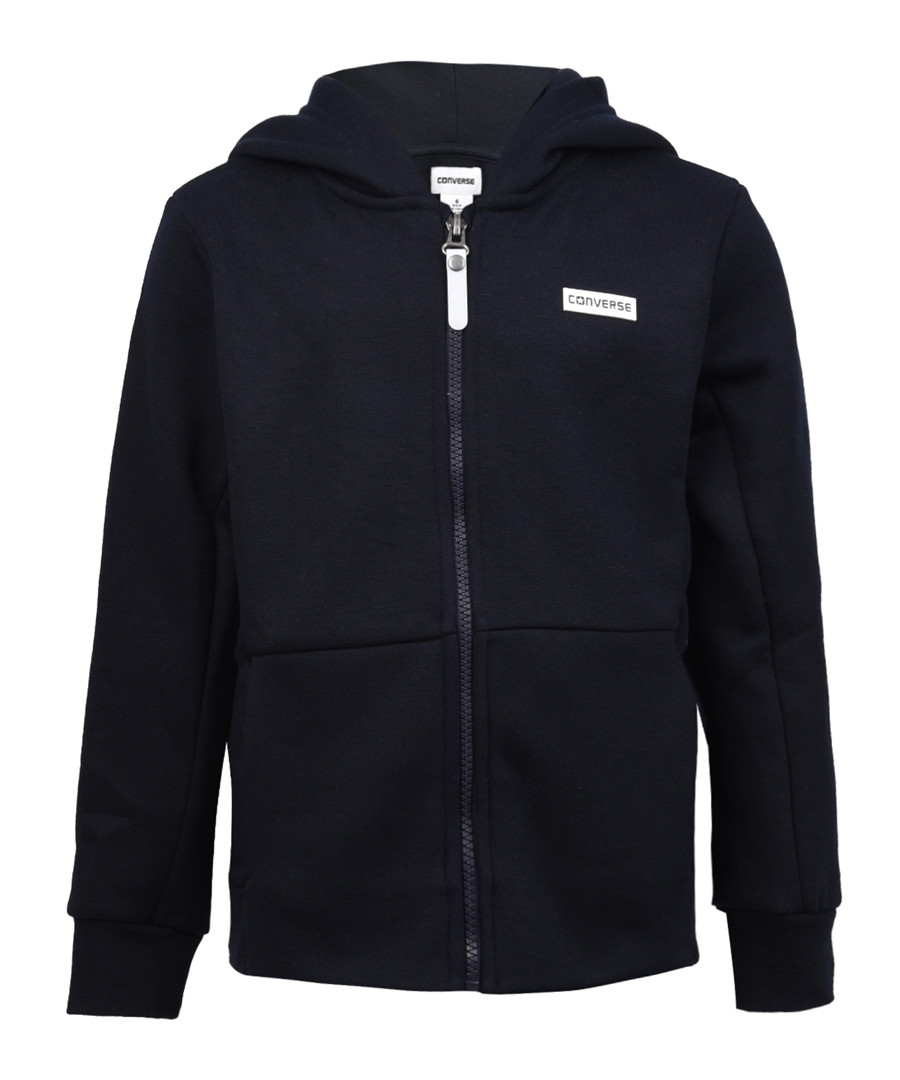 Boy's 2-15yrs navy zipped hoodie Sale - Converse