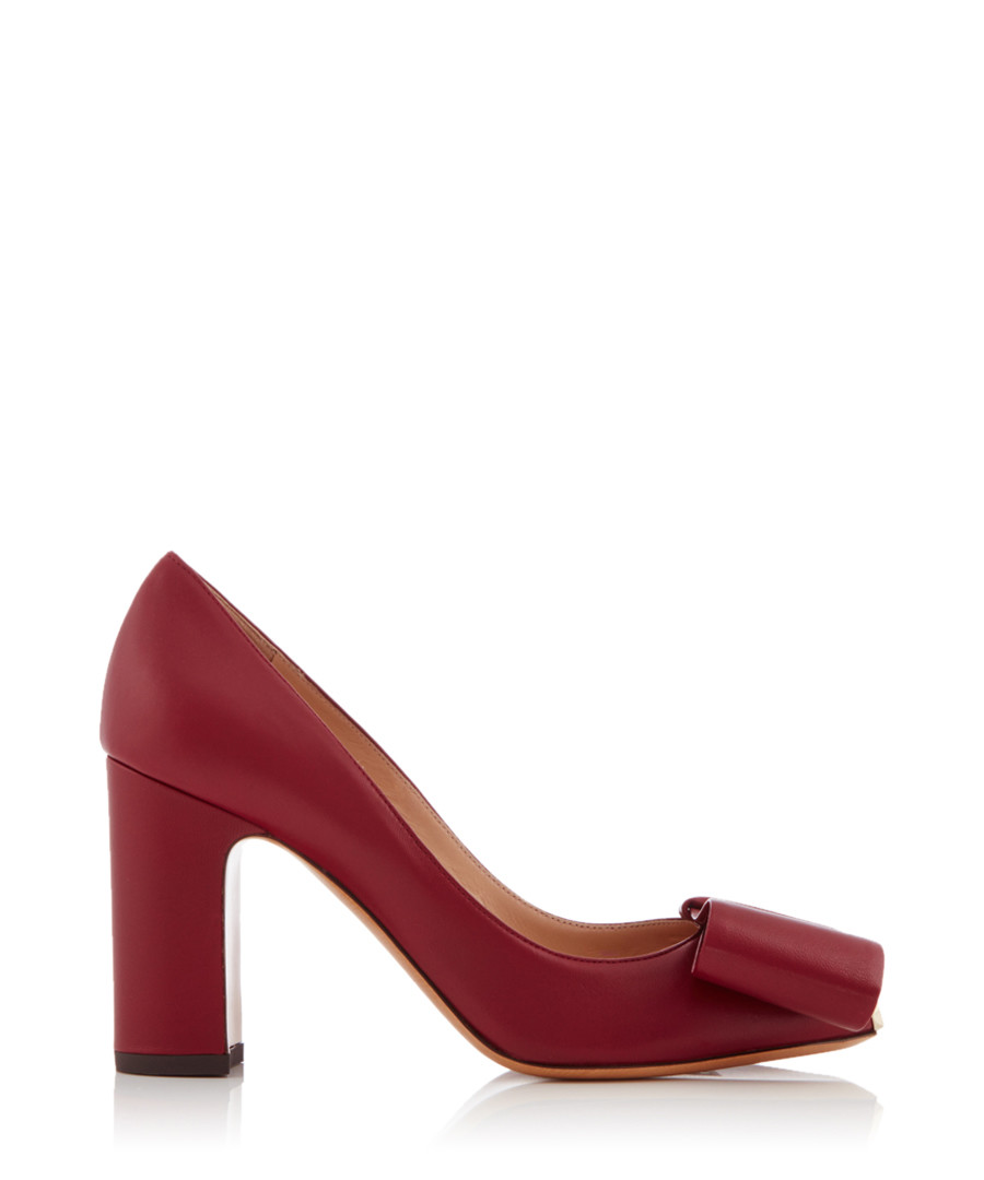 Ruby leather bow detail heels Sale - valentino