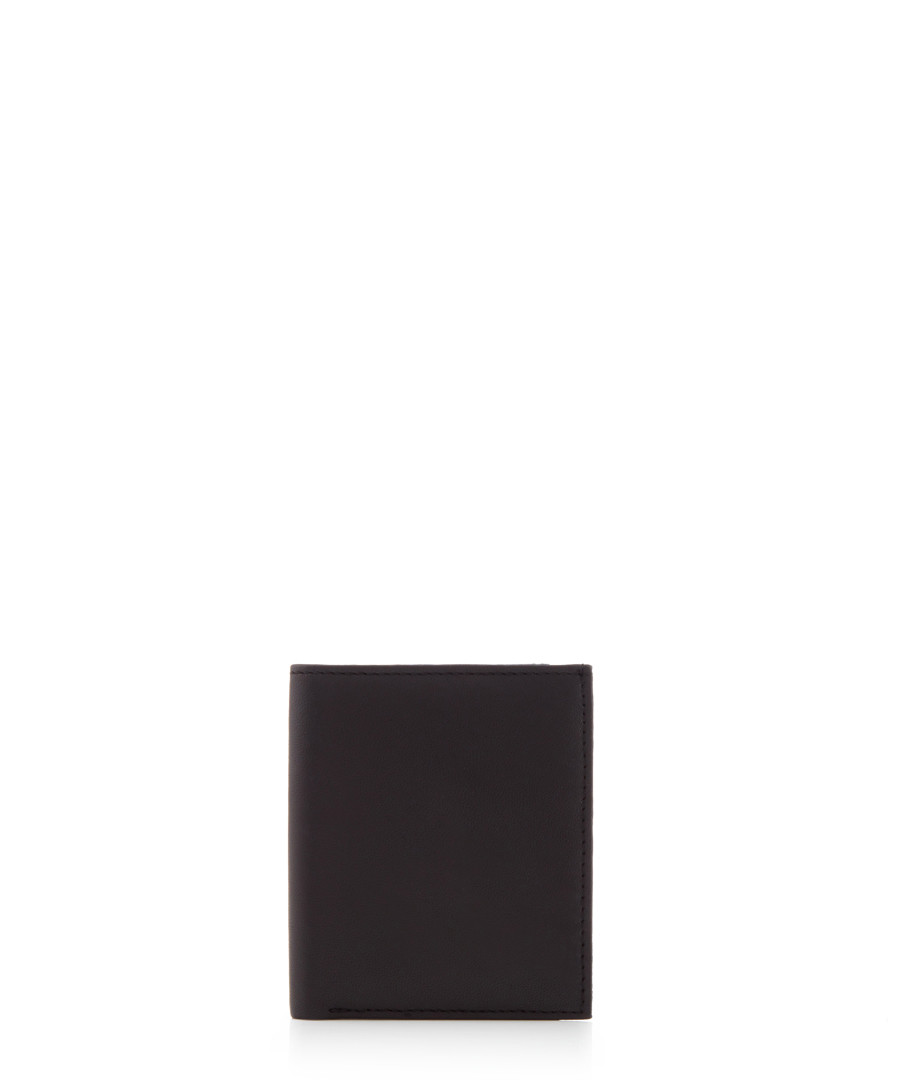 Black leather credit card wallet Sale - woodland leather