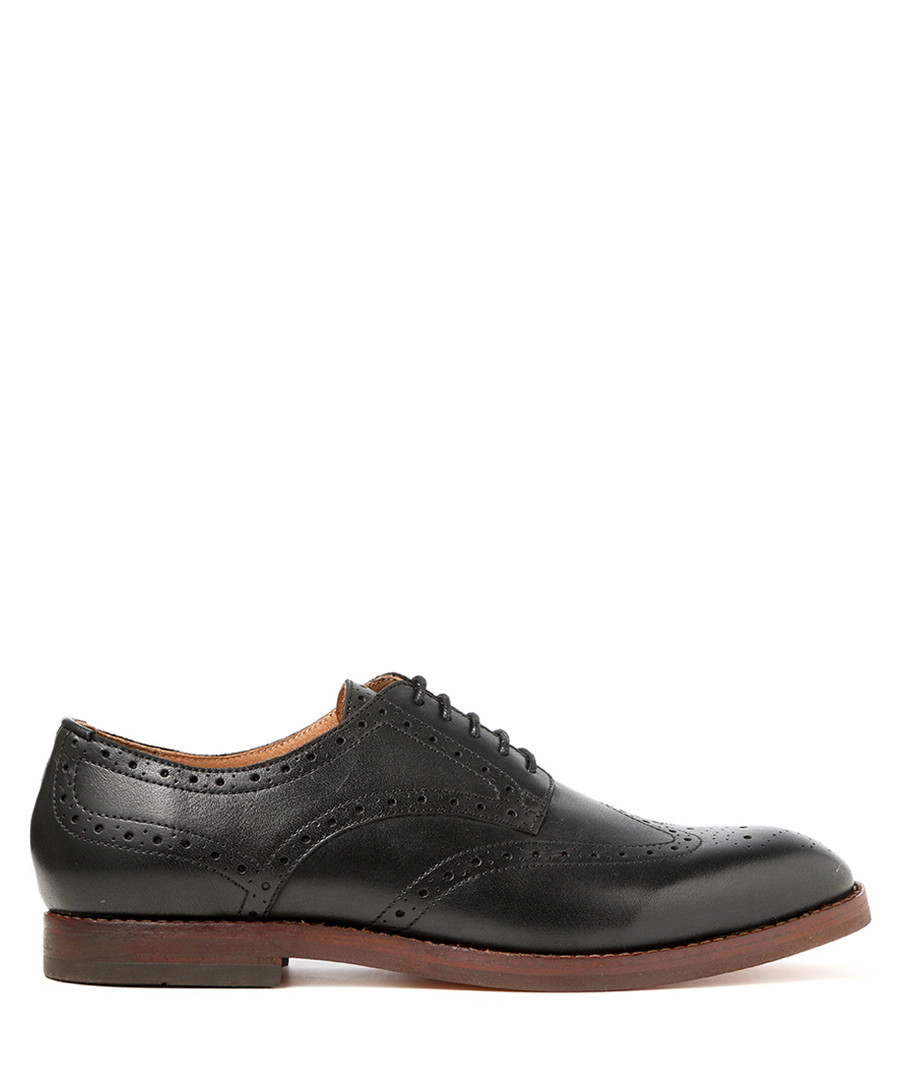 Talbot black leather brogues Sale - hudson