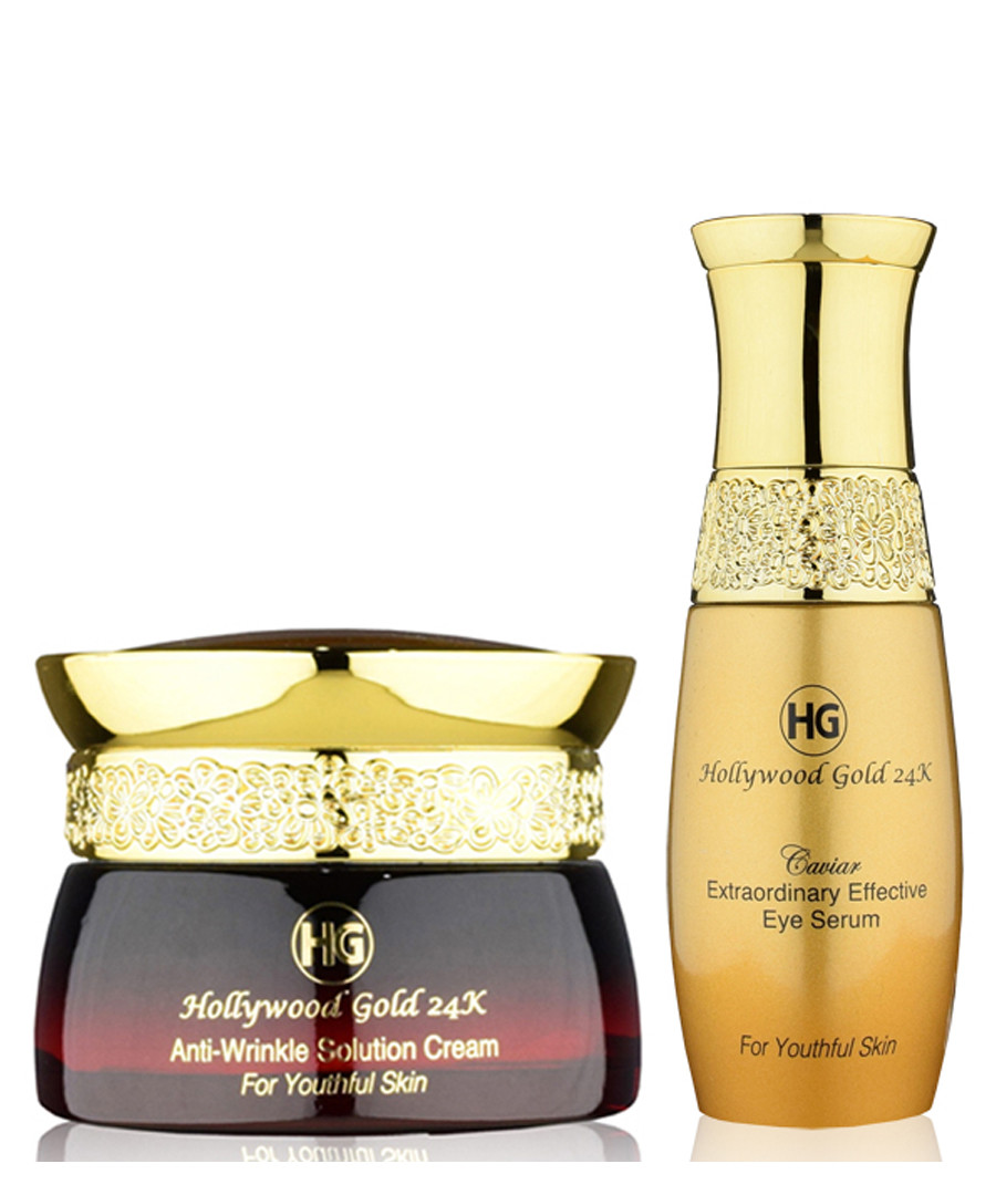 2pc eye serum & anti-wrinkle solution Sale - hollywood gold