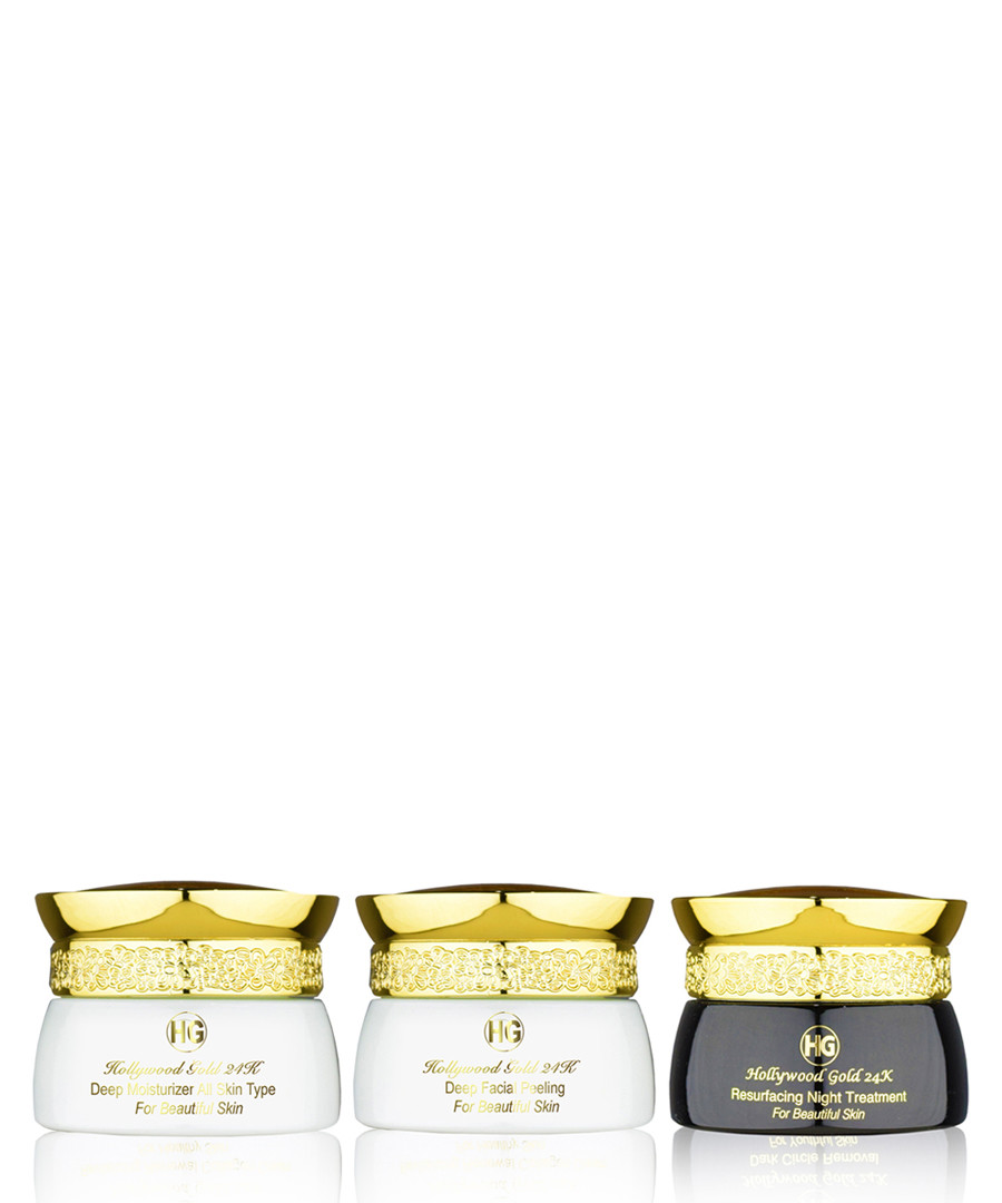 3pc moisturiser peel & night treatment Sale - Hollywood Gold