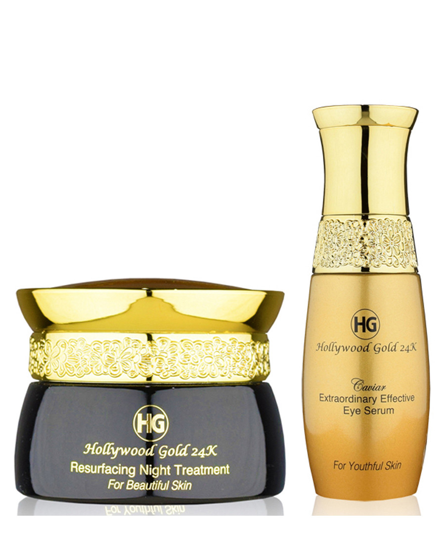 2pc eye serum & night treatment set Sale - hollywood gold