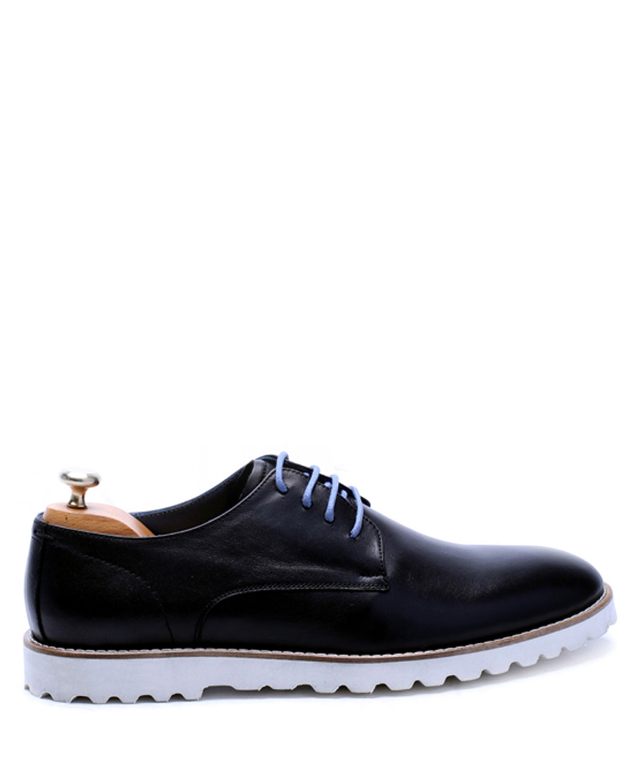 Black leather lace-up shoes Sale - s baker
