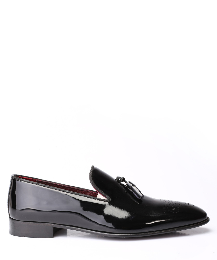 Black patent leather loafers Sale - s baker