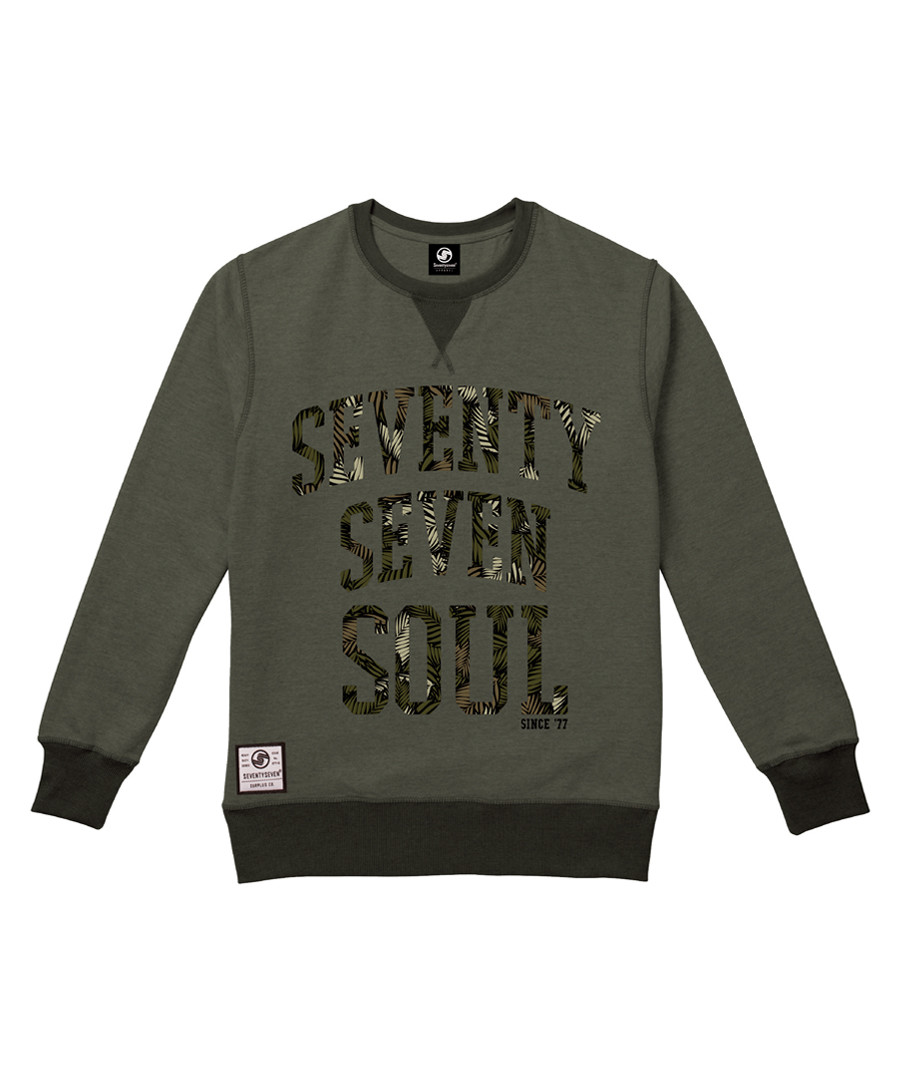 Tropical Soul olive cotton blend jumper Sale - seventy seven