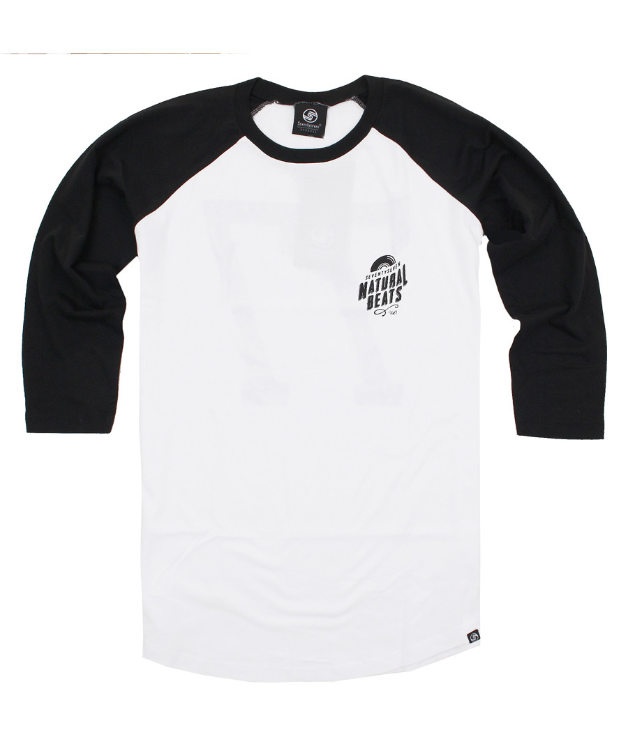 Natural Beats white pure cotton T-shirt Sale - SEVENTY SEVEN