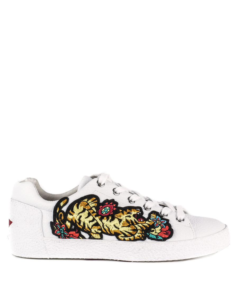 Women's Niagara white leather sneakers Sale - Ash