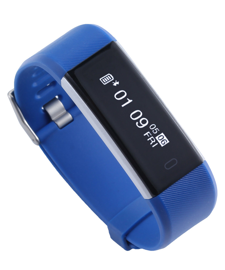 Blue connected heart rate sportswatch Sale - Inki
