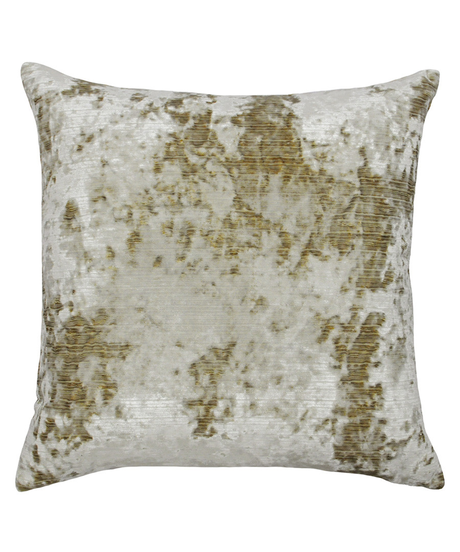 Neptune gilt velvet cushion 58cm Sale - riva paoletti