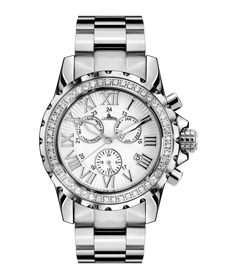 Romantica silver-tone crystal watch Sale - richtenburg