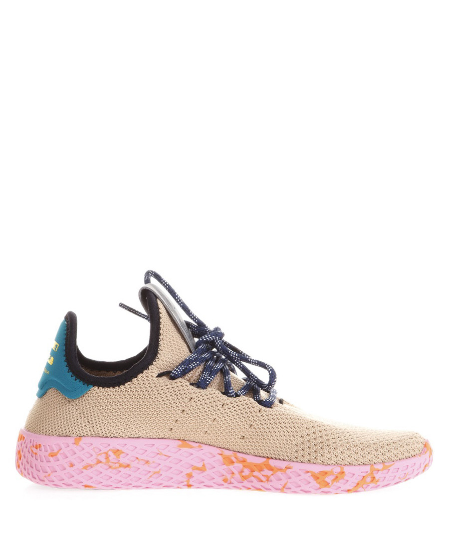 Tennis beige primeknit sneakers Sale - adidas = pharrell williams