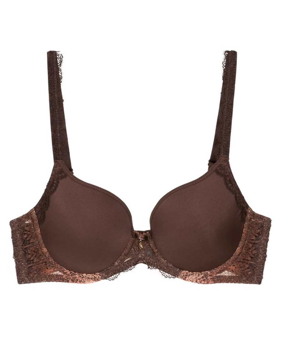 Forest brown full cup bra Sale - lingadore lingerie