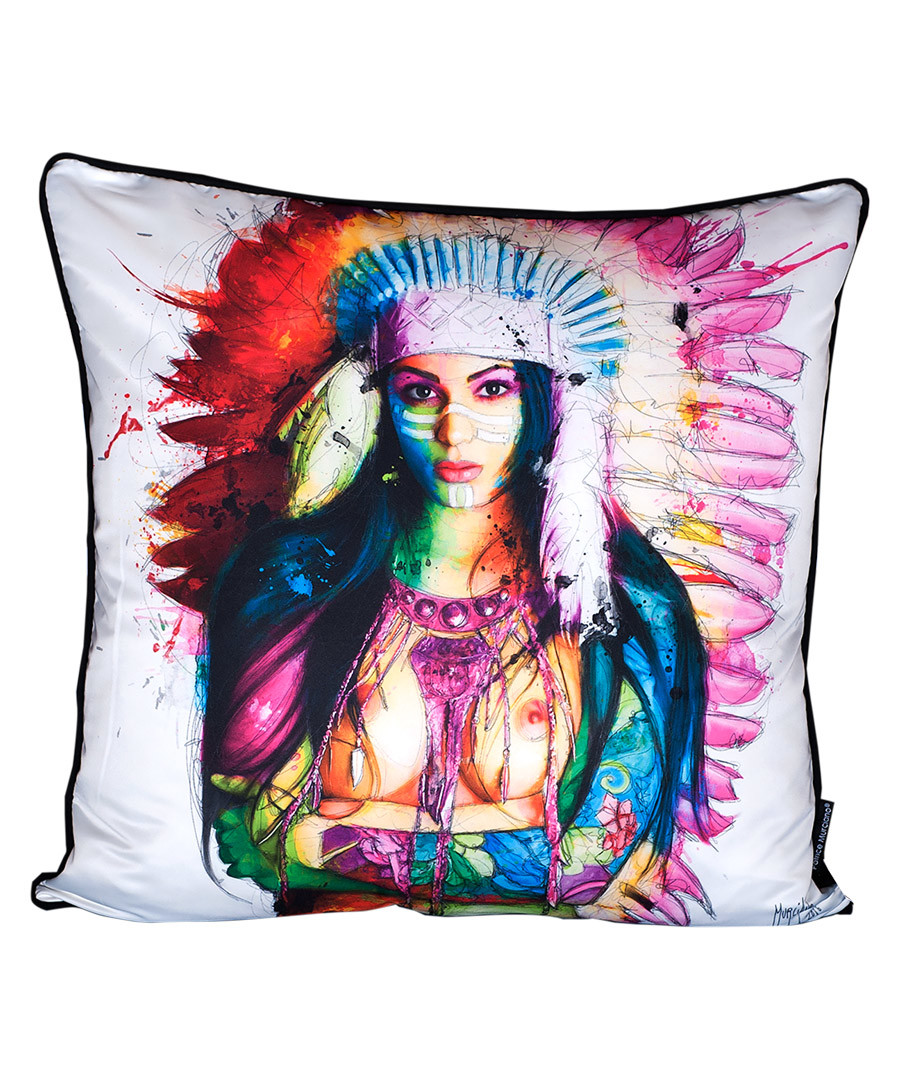 Dream Seeker cotton blend cushion 55cm Sale - 1Wall