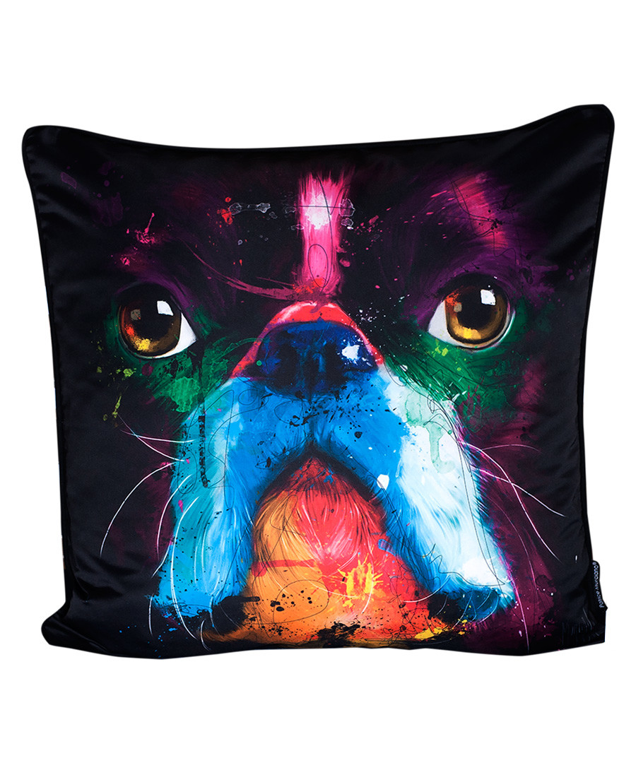 Boston black cotton blend cushion 55cm Sale - 1Wall