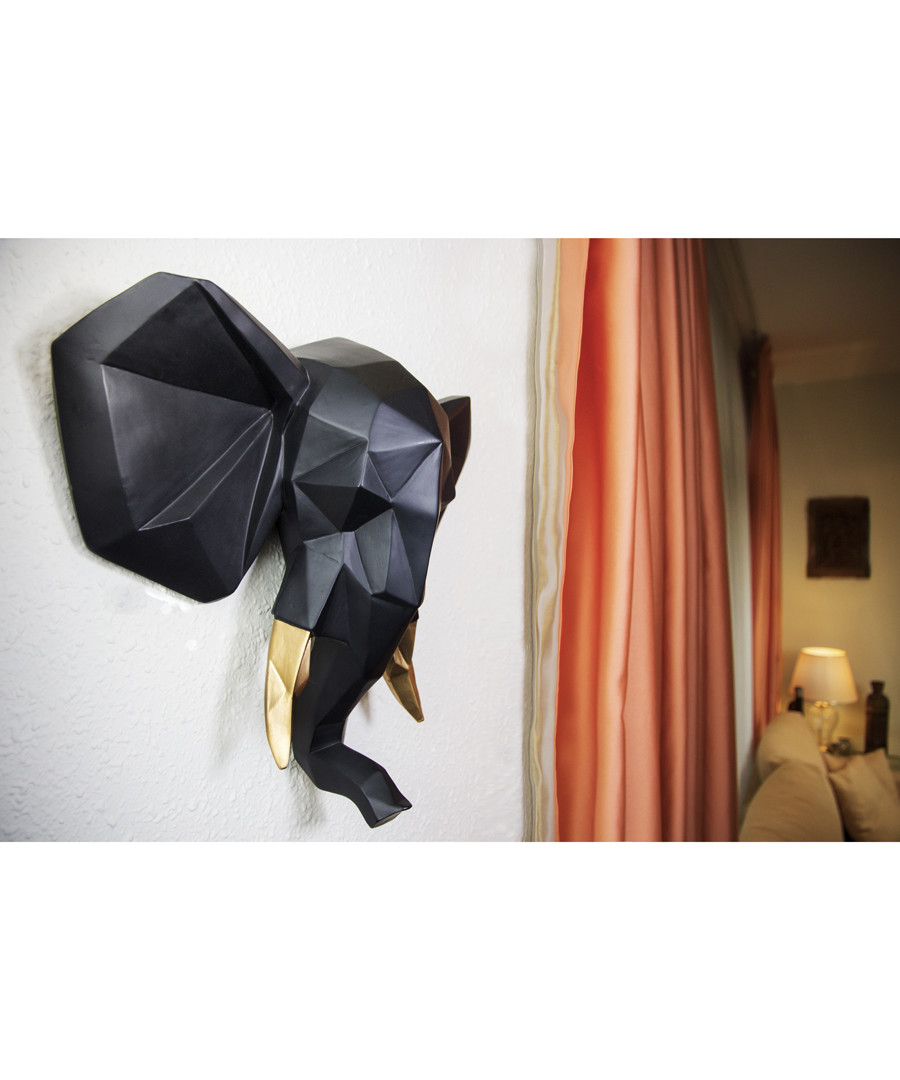 Black elephant wall decoration Sale - Walplus