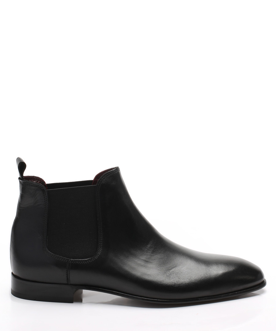 Black leather Chelsea boots Sale - s baker