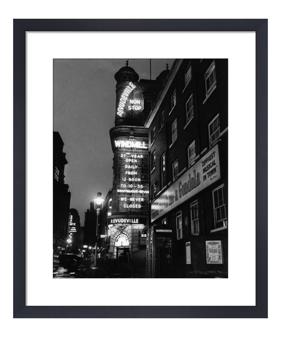 The Windmill Theatre, 1958 framed print Sale - wall art