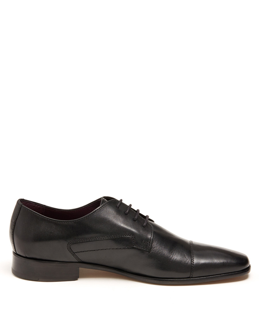 Garcia black leather lace-up shoes Sale - Thomas Blake