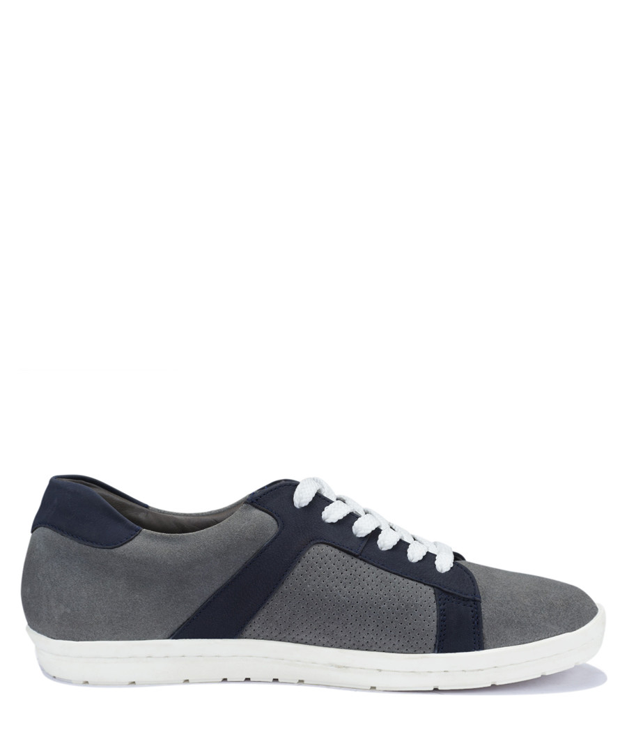 Tito light grey leather lace-up sneakers Sale - Roberto Renzo