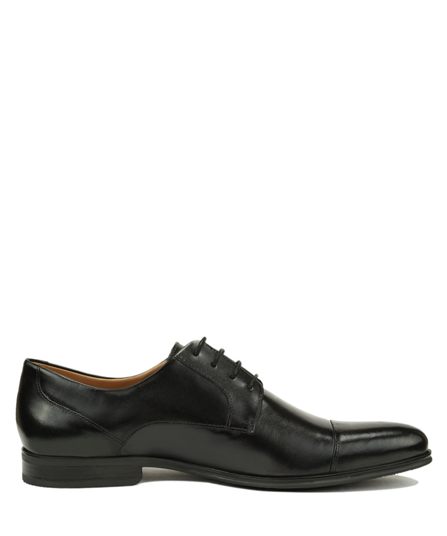 Renaldo black leather lace-up shoes Sale - Roberto Renzo