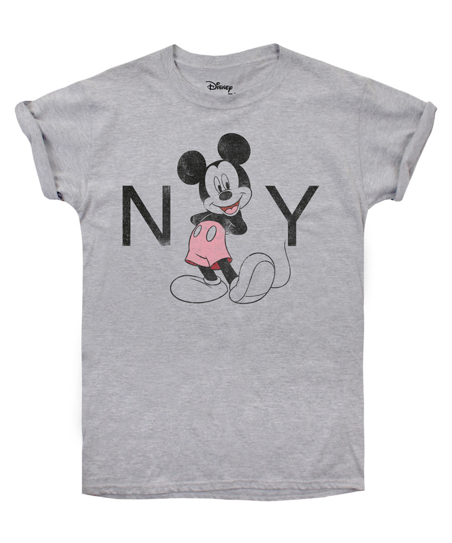 Women's Mickey NY grey T-shirt Sale - disney