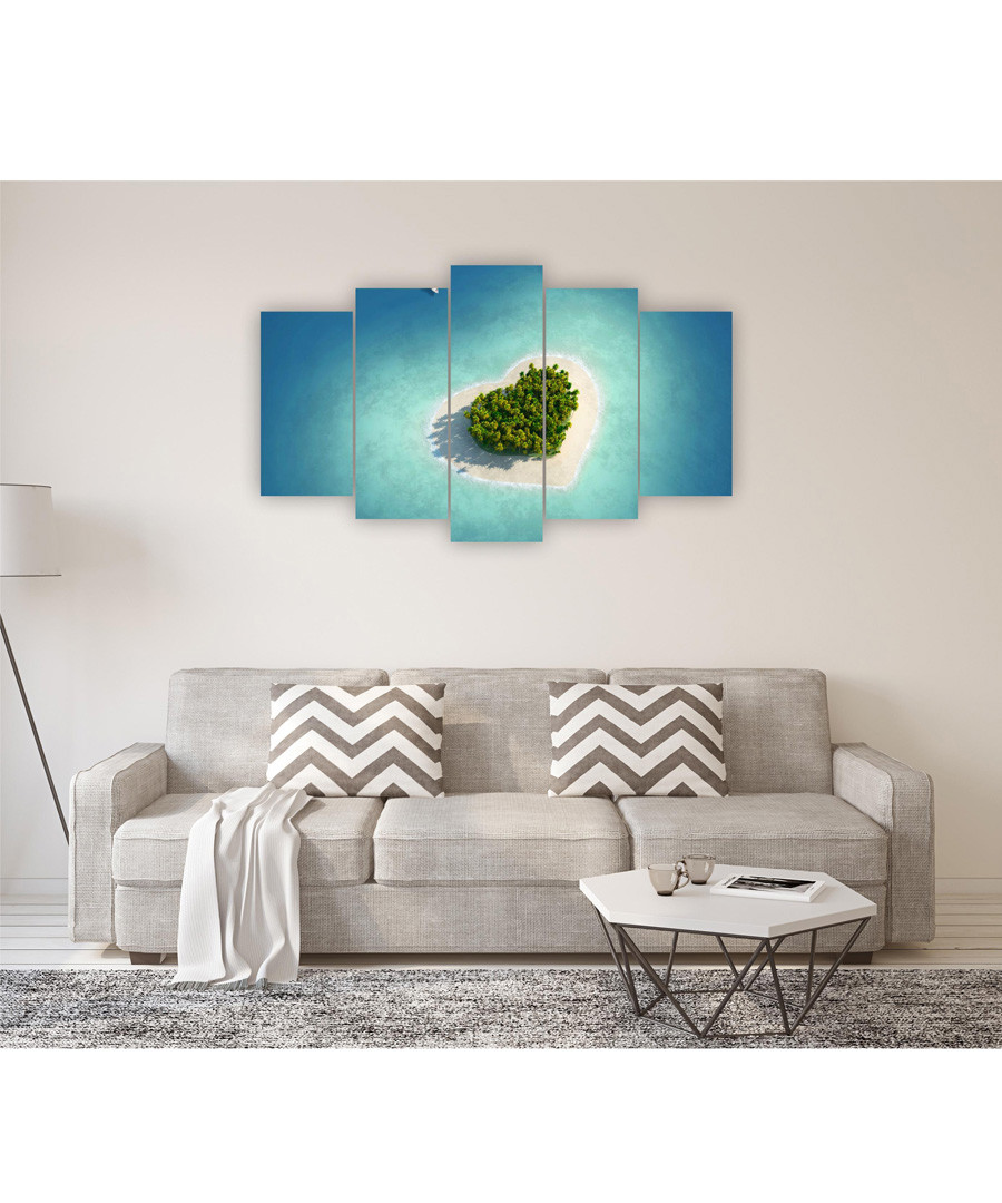 5pc Desert Island wall art Sale - FIFTH