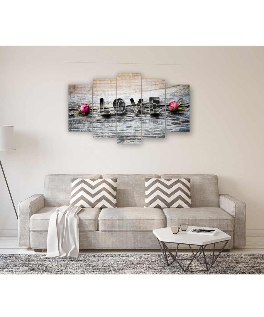 5pc Love wall art Sale - FIFTH