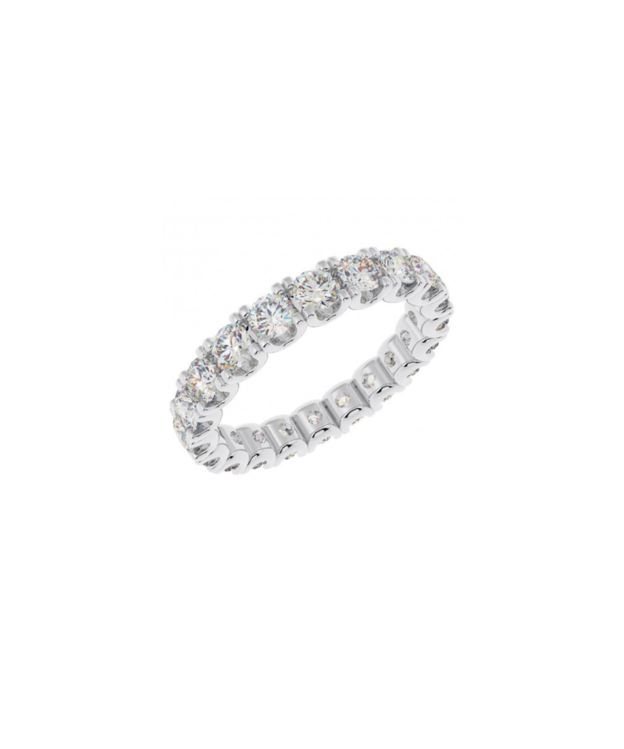 Discount 9ct white gold & round diamond ring SECRETSALES
