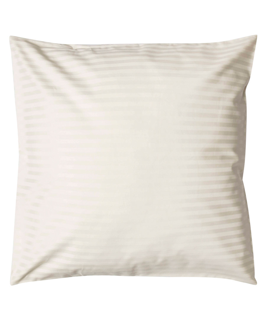 Ivory 540TC cotton square pillowcase Sale - belledorm