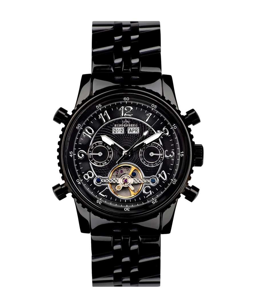 Air Pro all-black steel watch Sale - hindenberg