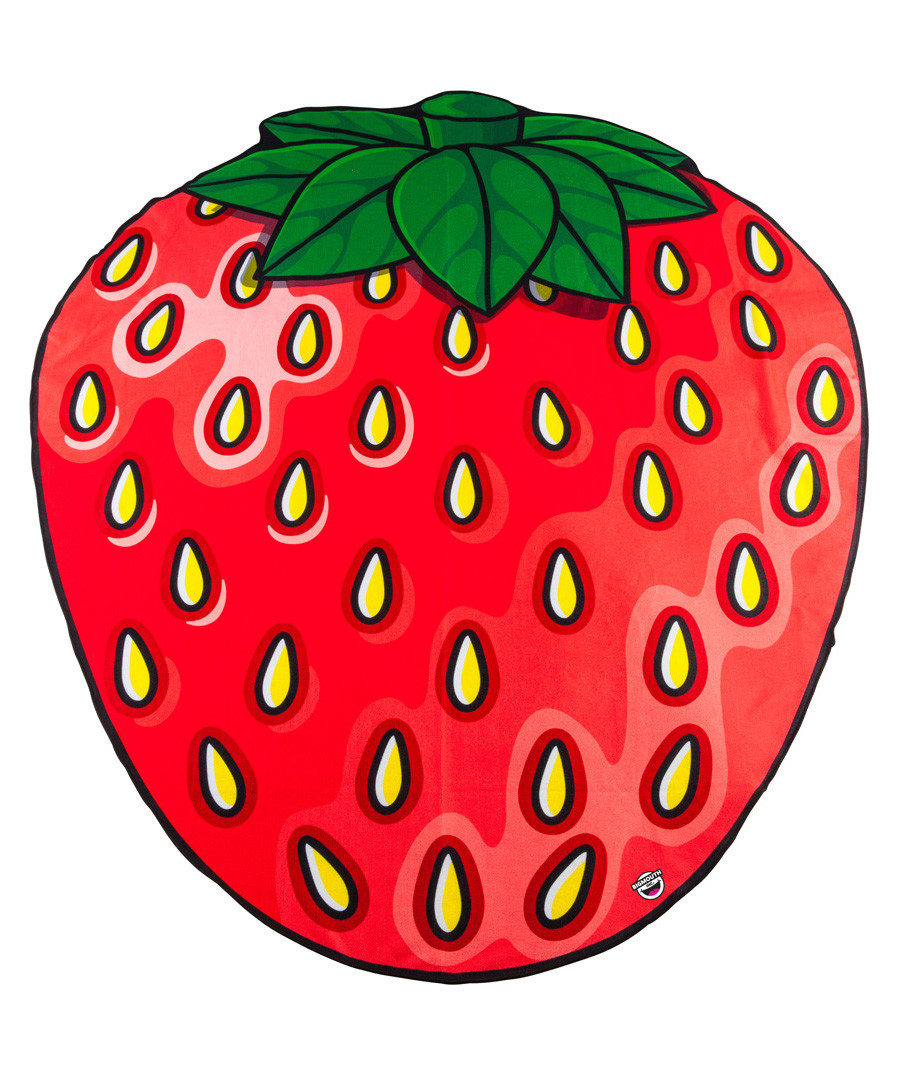 Strawberry beach blanket Sale - big mouth inc