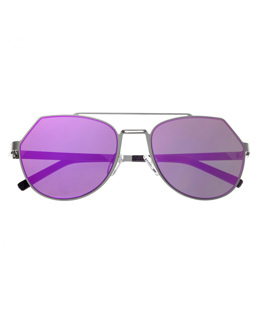 Hadley purple mirror edge sunglasses Sale - bertha
