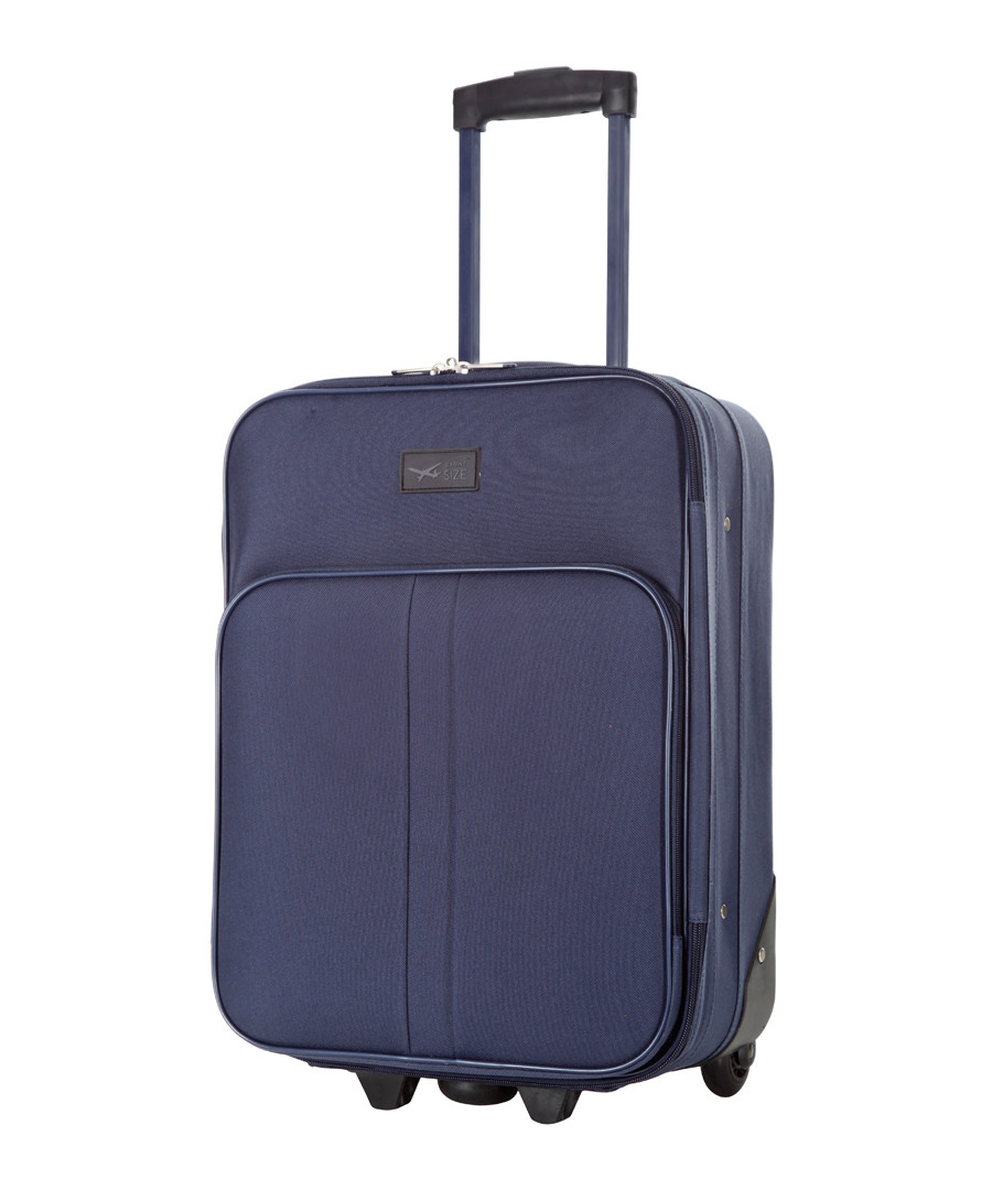 Amallia blue upright suitcase 48cm Sale - cabine size