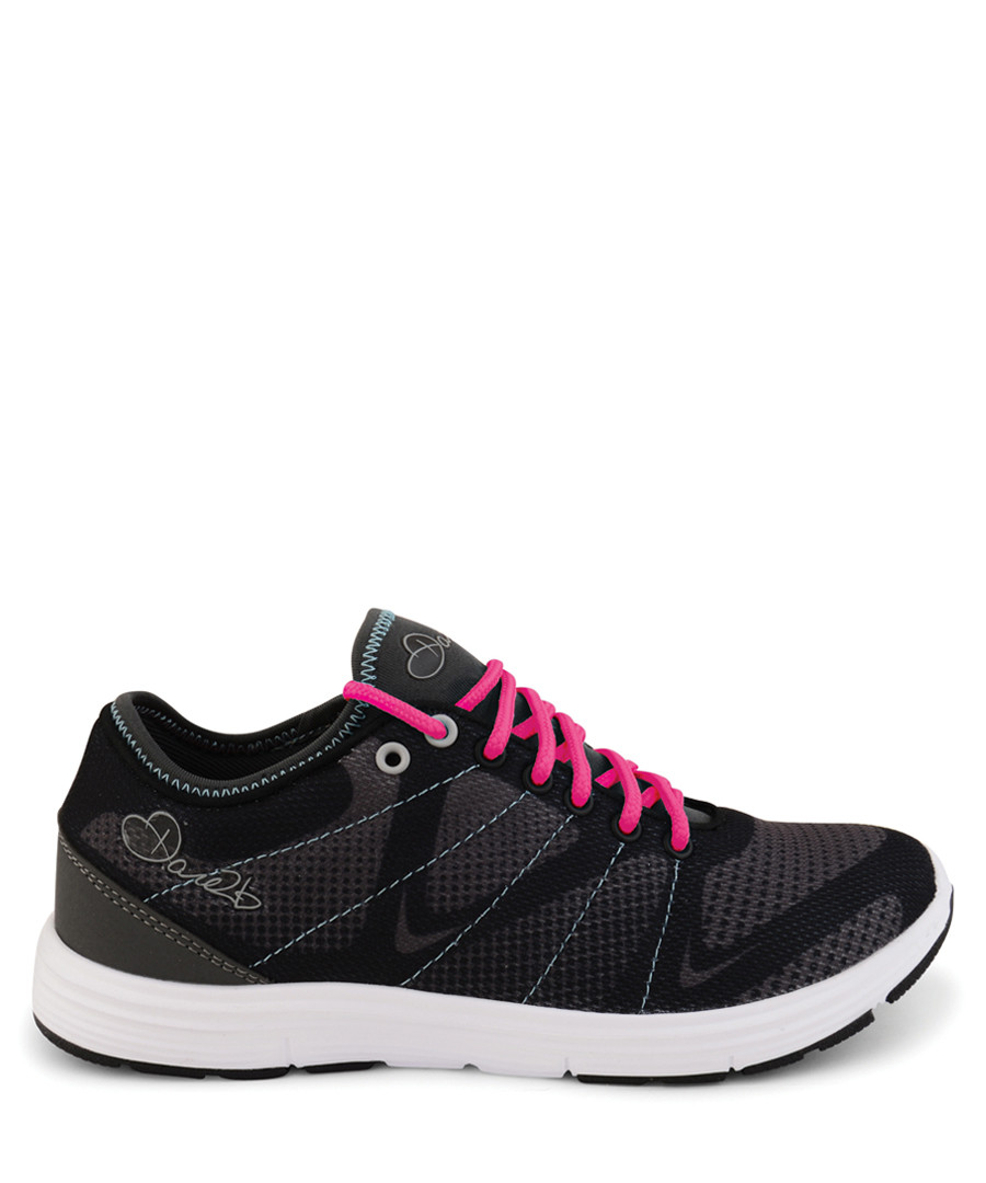 Infuze black & neon pink sneakers Sale - dare2b