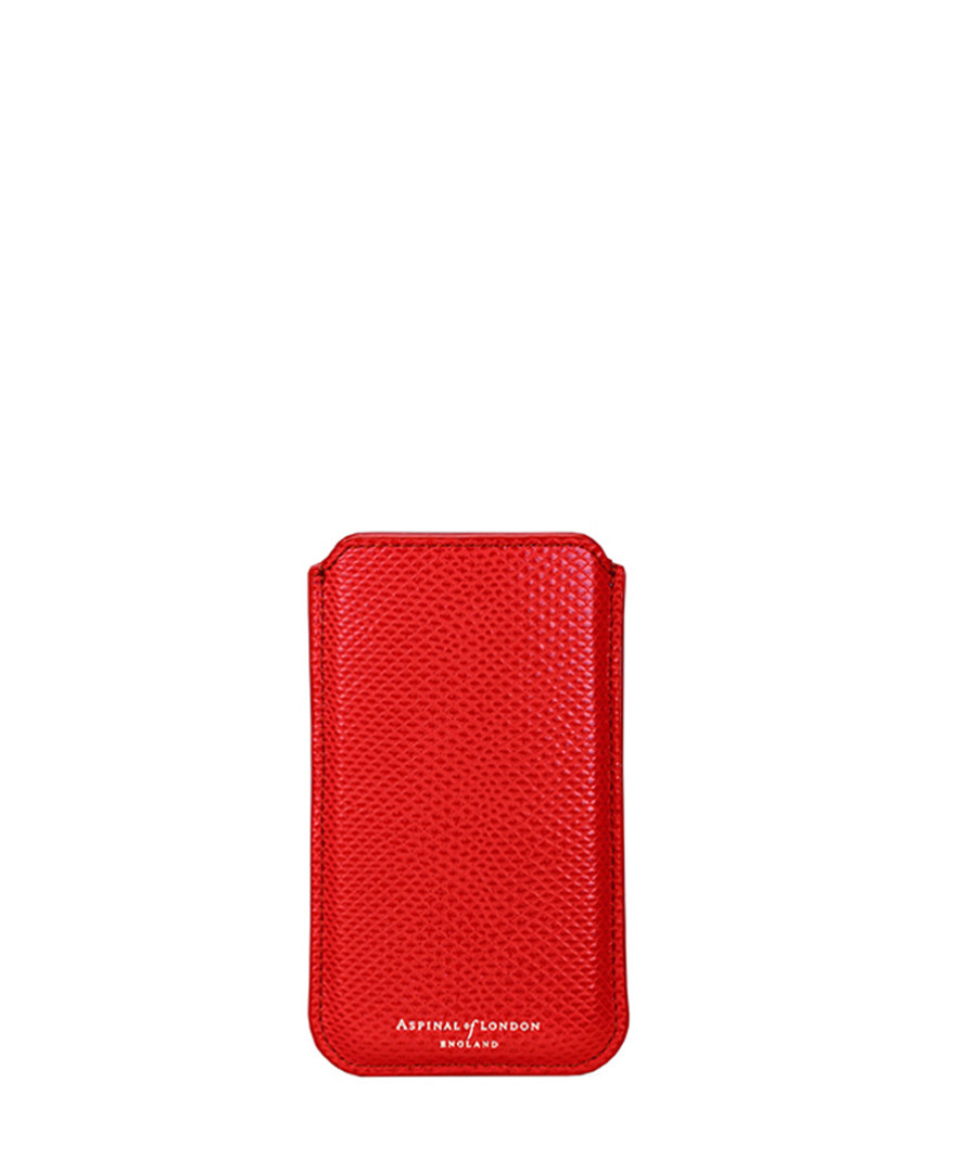 Berry iPhone 6+ leather case Sale - Aspinal
