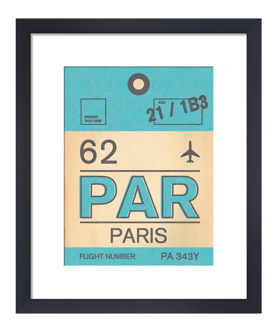 Paris framed art print 36 x 28cm Sale - The Art Guys