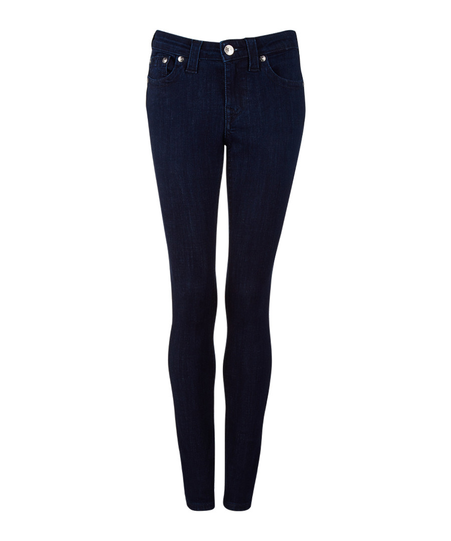 Black cotton blend jeans Sale - True Religion