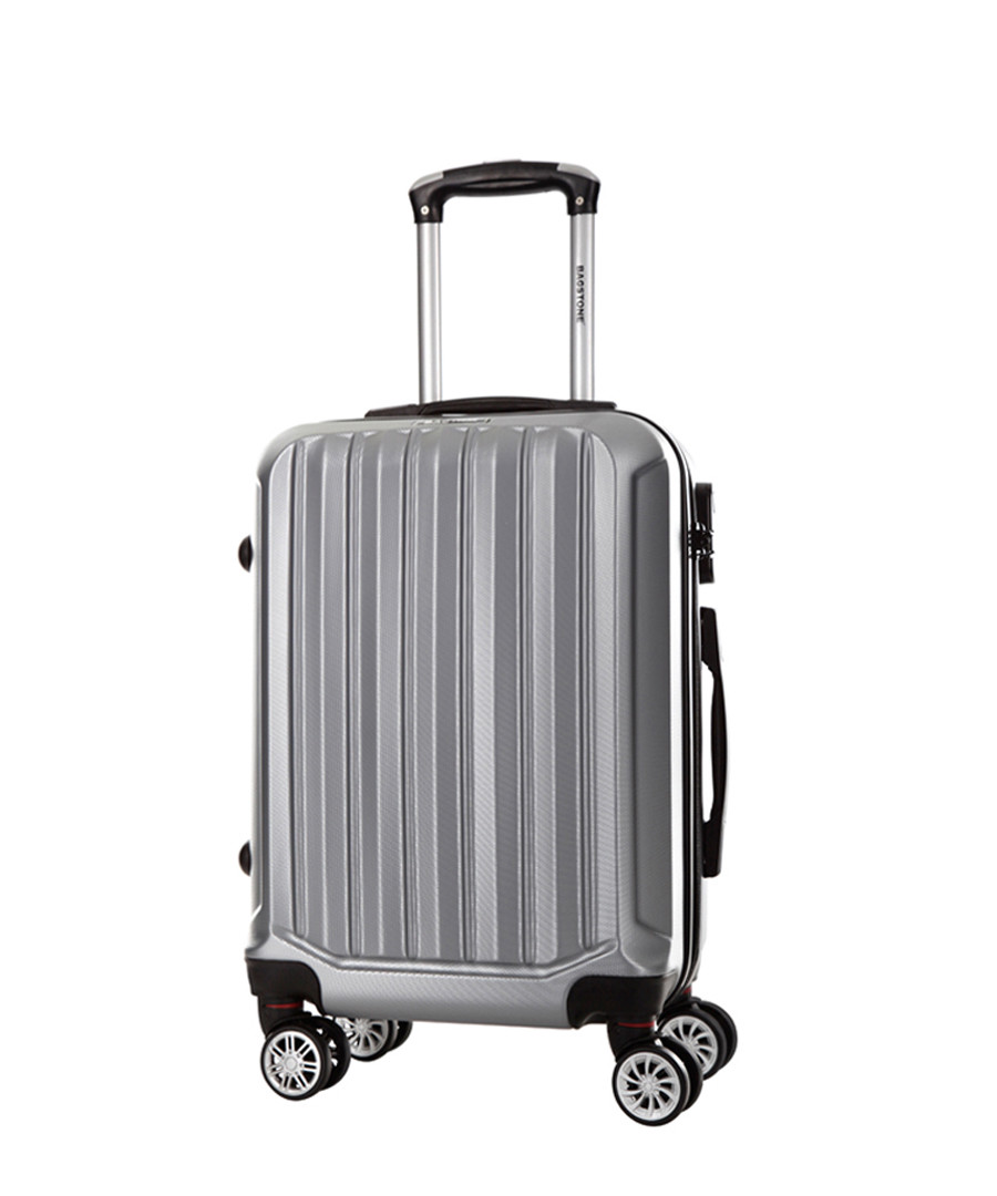 Silver spinner suitcase 60cm Sale - bagstone