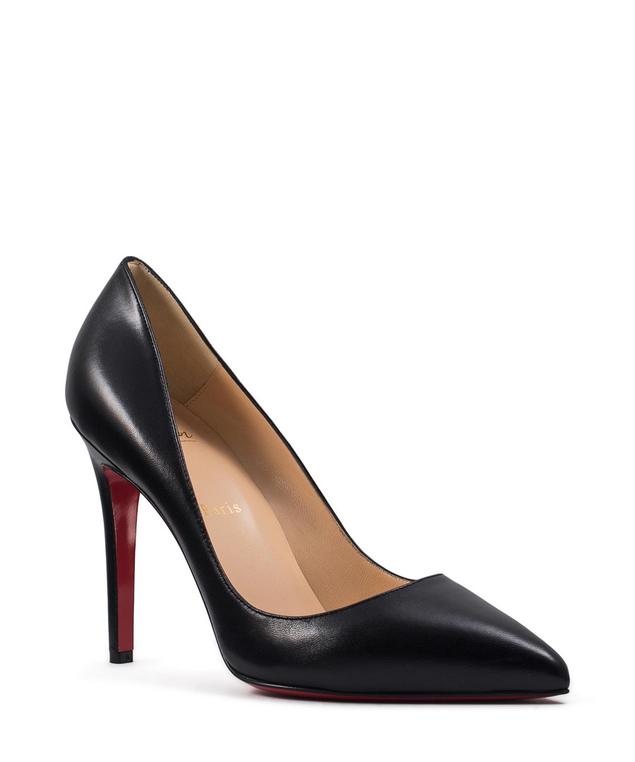 Pigalle black leather heels Sale - christian louboutin