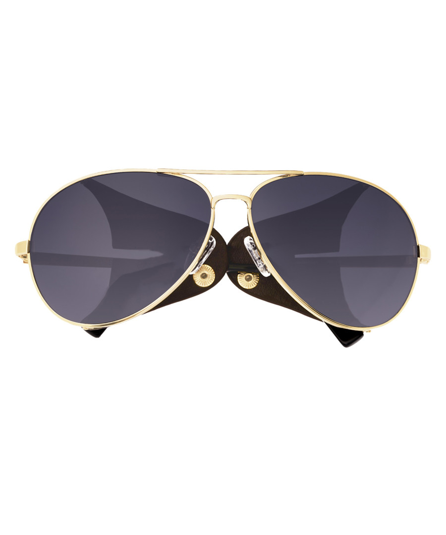 Eclipse gold-tone & black sunglasses Sale - breed