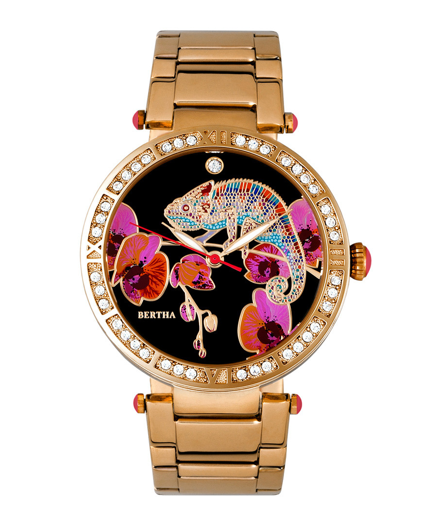 Camilla gold-tone stainless steel watch Sale - bertha