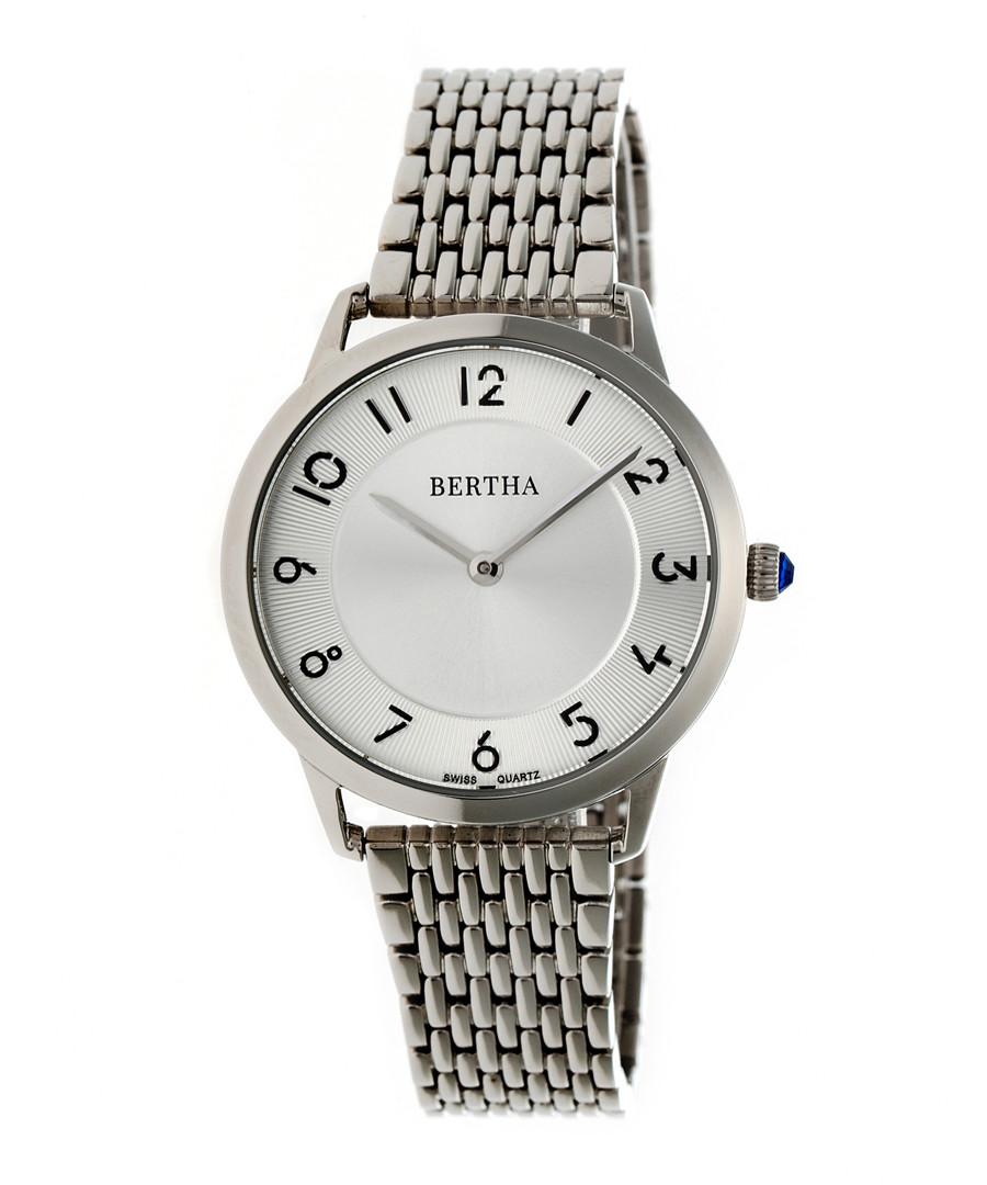 Abby silver-tone stainless steel watch Sale - bertha