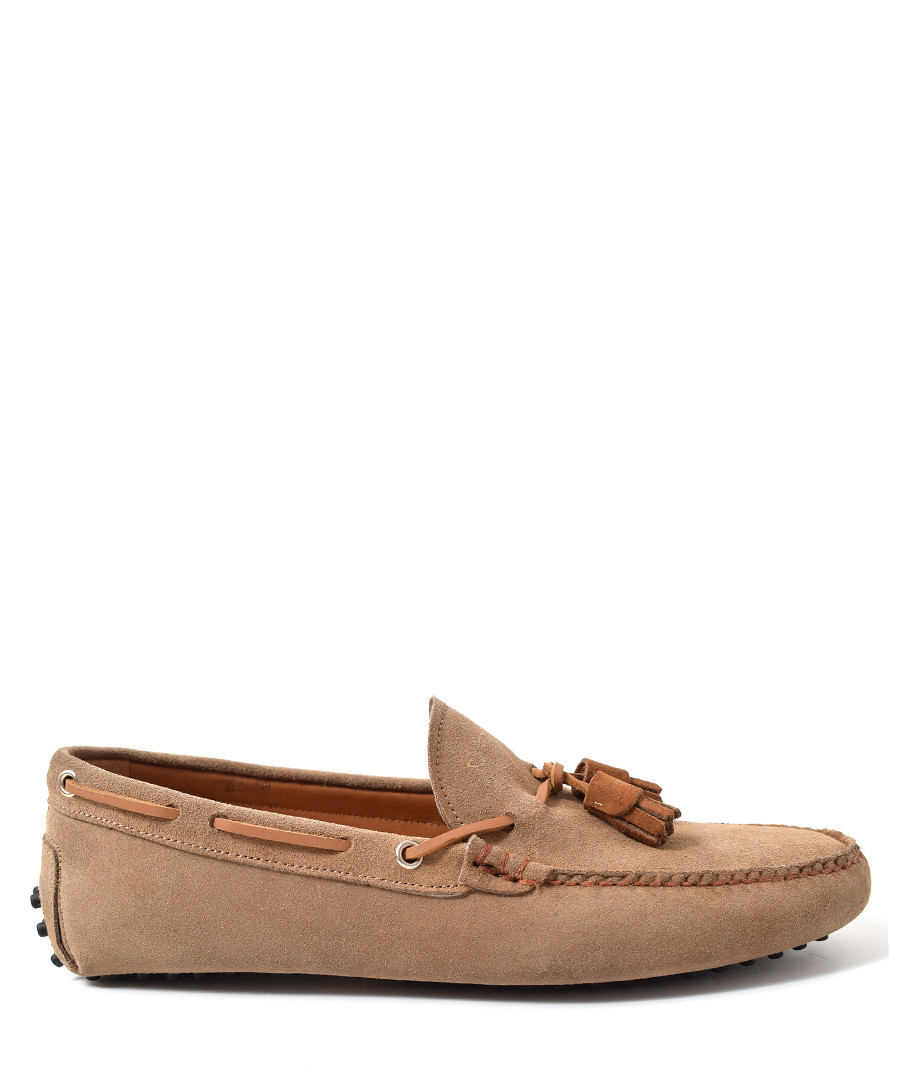 Earth suede tassel moccasins Sale - Gils