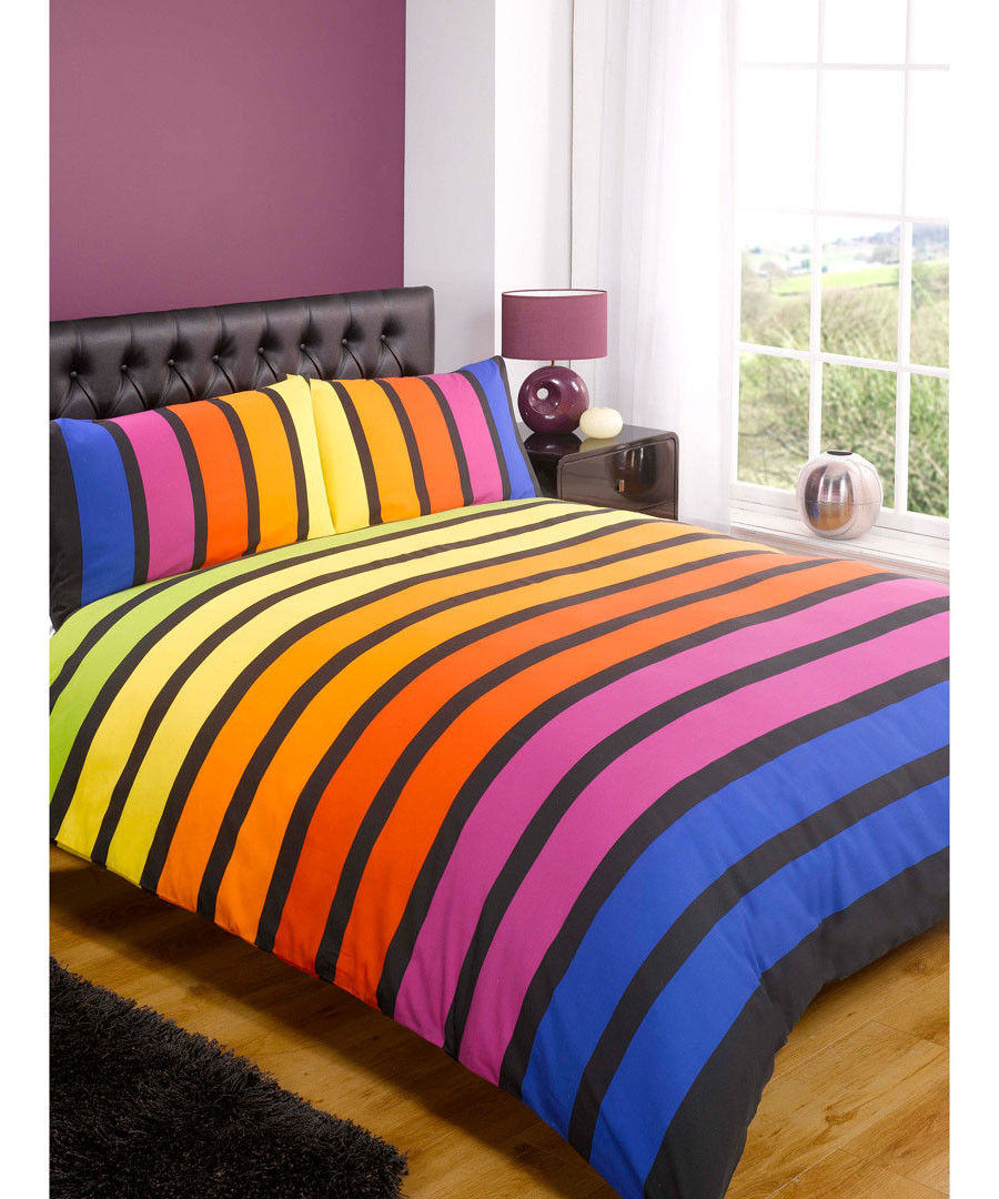 Soho multi cotton blend single duvet set Sale - rapport