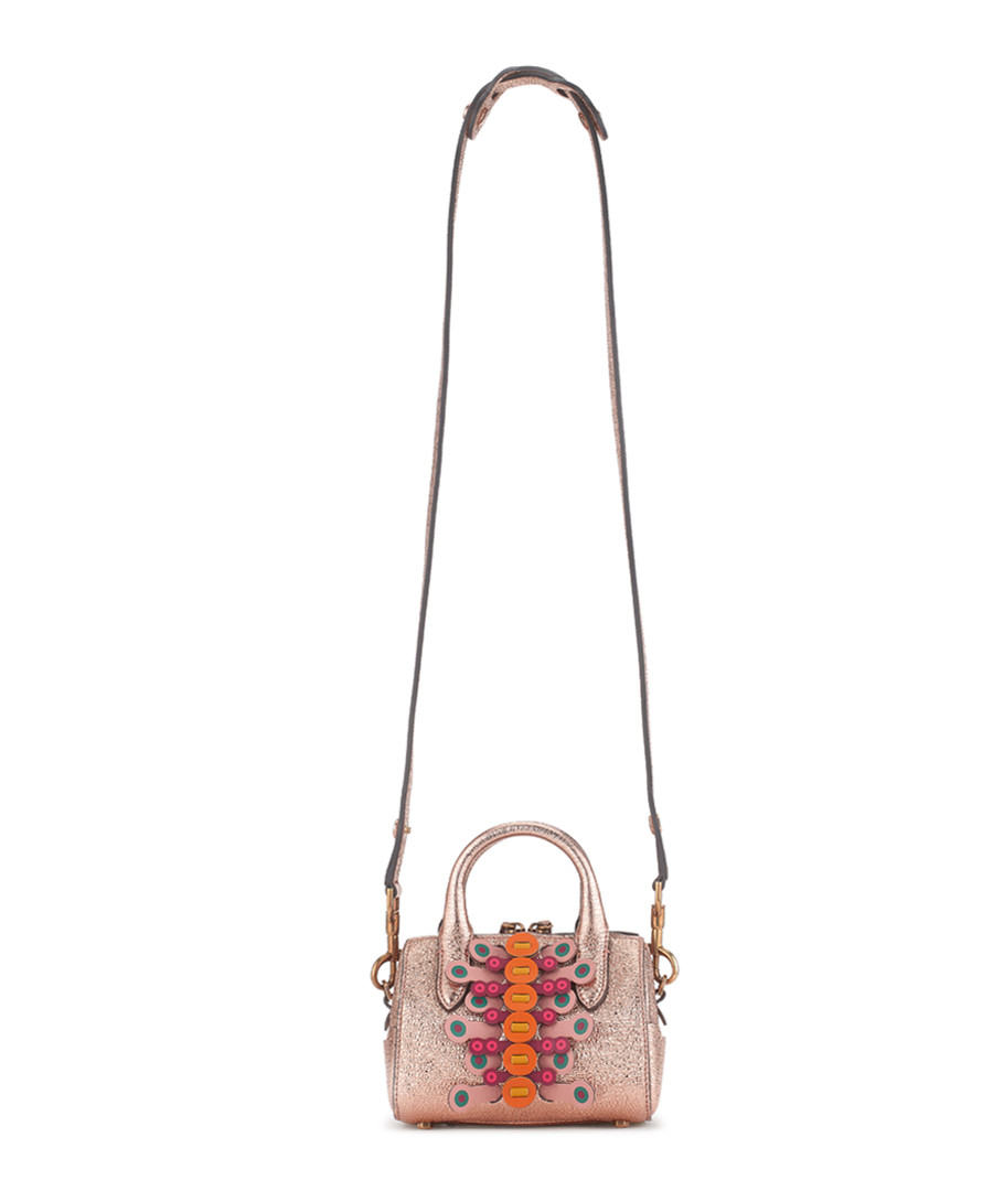 Vere Mini salmon lambskin grab bag Sale - anya hindmarch
