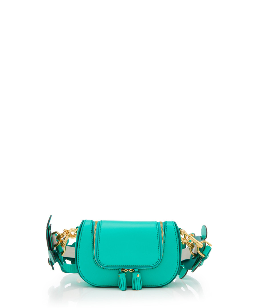Butterfly arsenic lambskin satchel Sale - anya hindmarch