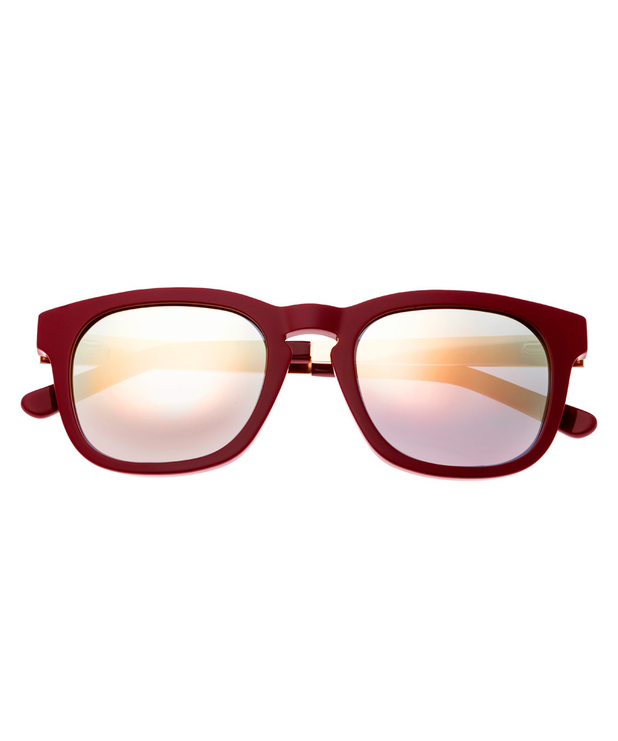 Twinbow burgundy wayfarer sunglasses Sale - sixty one